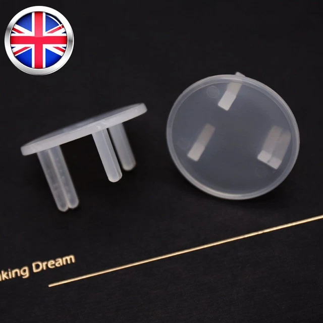10Pcs UK Steckdosenschutz Schutzhülle Steckerabdeckung