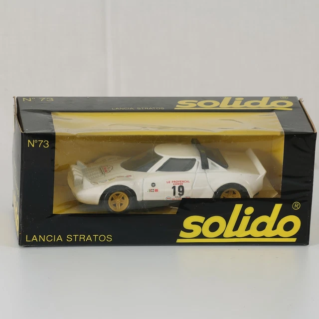 Solido Lancia Stratos Tour Auto 1973 – Miniature 1/43 – Boîte D'origine