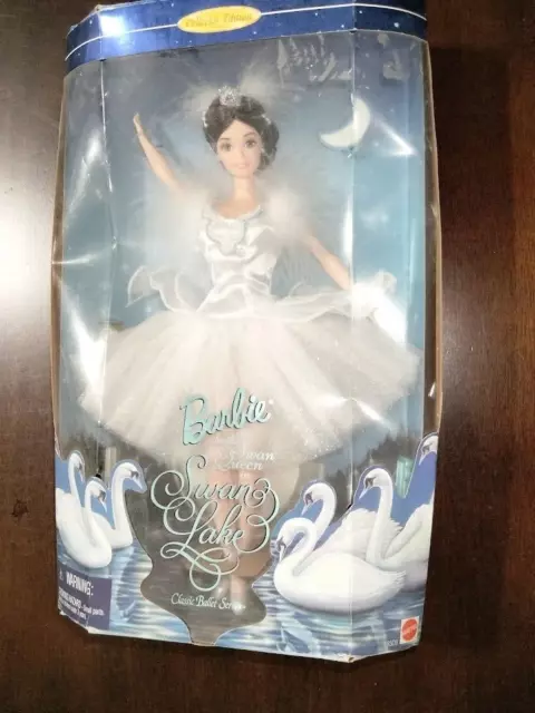 NEW DAMAGED Barbie As Swan Queen Swan Lake Ballet 1997 Mattel Doll AS-IS