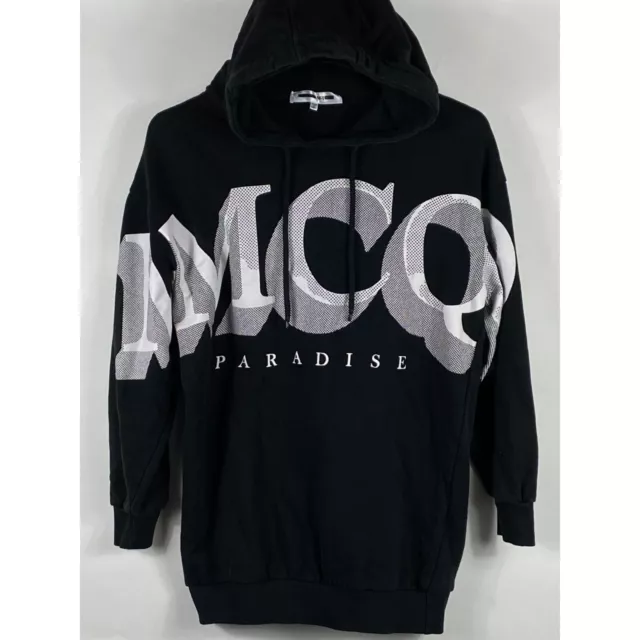 MCQ Paradise Alexander Mcqueen Pullover Hoodie Black Size Medium B780