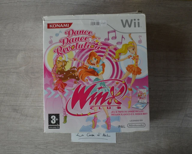 COFFRET DANCE DANCE Revolution DDR (tapis/jeu) Winx club sur Nintendo