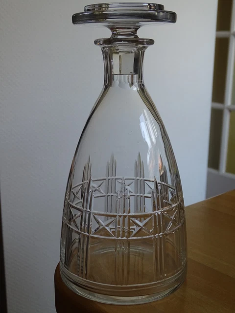 Plat à Cake En Cristal J.G. Durand Modèle Romance - Avec Boîte D'origine (excellent état)