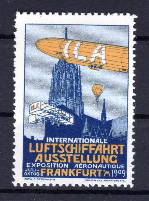 Zeppelin / Poste Aérienne 1909 Ila-Vignette Impeccable MNH Neuf (T7205