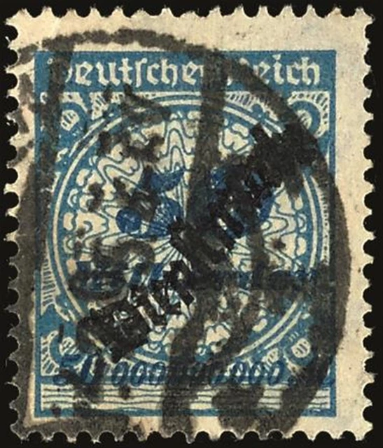 28940) Deutsches Reich Dienstmarken MiNr. 88HT gestempelt Winkler BPP Mi. 1000.-