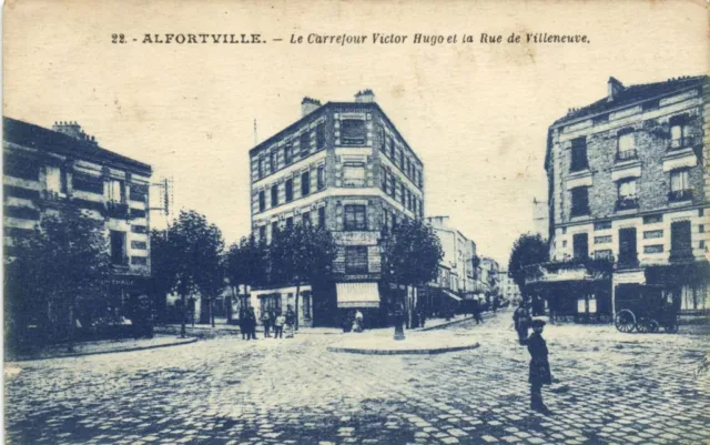 Alfortville-Le Carrefour Victor Hugo CPA Saintry - L'Arcadie (180256)