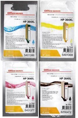 val 15€ Office Dépôt compatible Depot Cartouche encre HP 363 neuve Jaune 