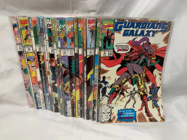 Guardians of the Galaxy lot 1990 Issues 2 3 4 5 6 7 8 9 10 11 12 13 14 15 16-31