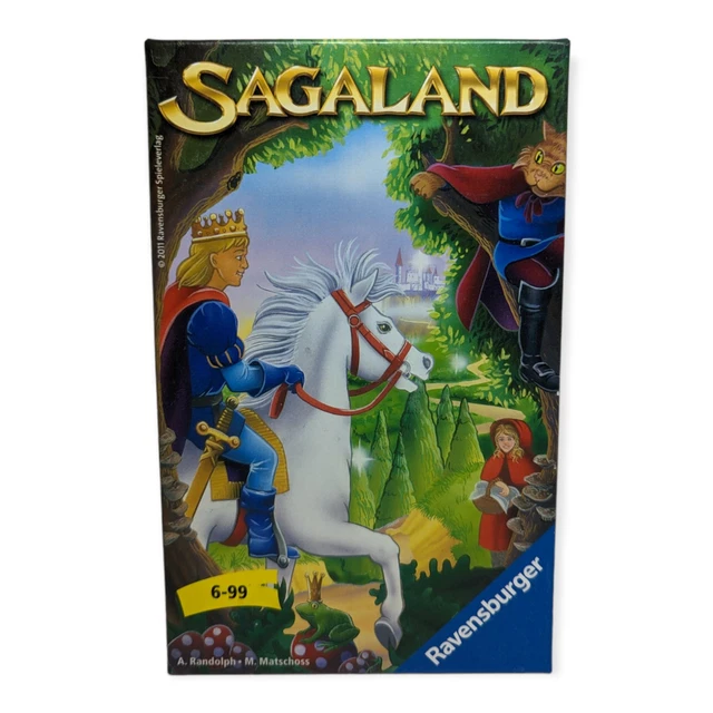 Ravensburger Sagaland Reisespiel 2011 Spielzeug Gesellschaftsspiel Brettspiel