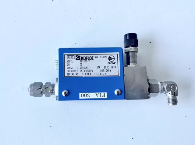 Kofloc 3810DS-V mass flow sensor 100 slm O2