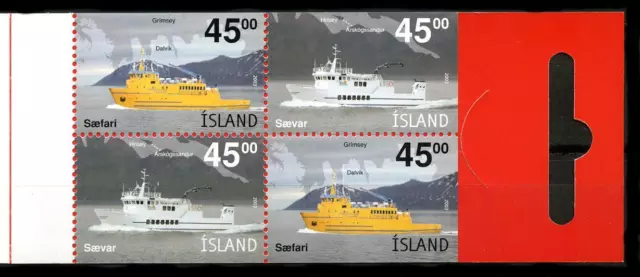 Islandia: Folleto completo de ferries 2003 (990a) montado sin montar o nunca montado