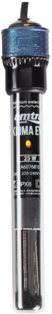 Amtra Climatiques Evo 25 Watt Aquarium Chauffage Réglable Eau Douce Meerwass