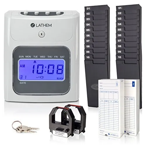 Lathem Time 400E-KIT Timeclock,automatic (400ekit)
