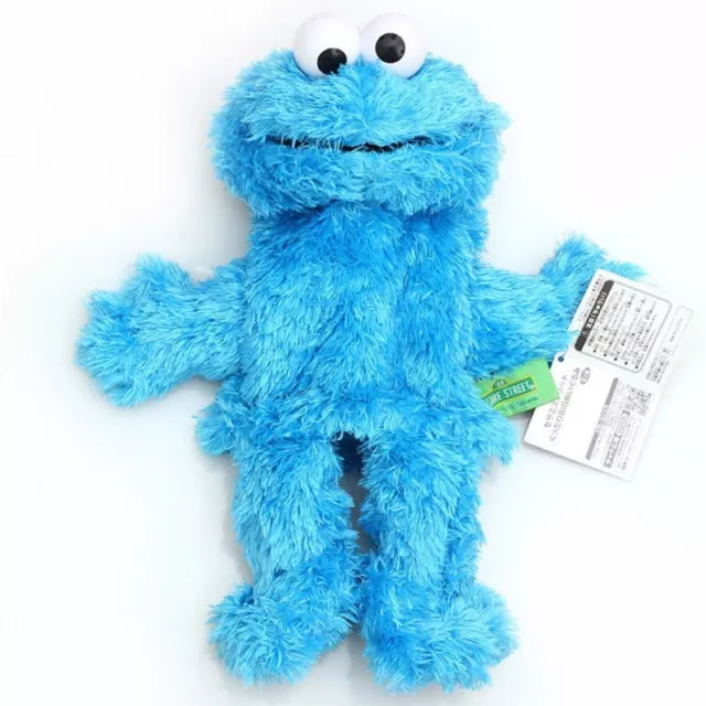 New Sesame Street Hand Puppet Plush Stuffed Dolls Cookie Monster Kids Toy Gift
