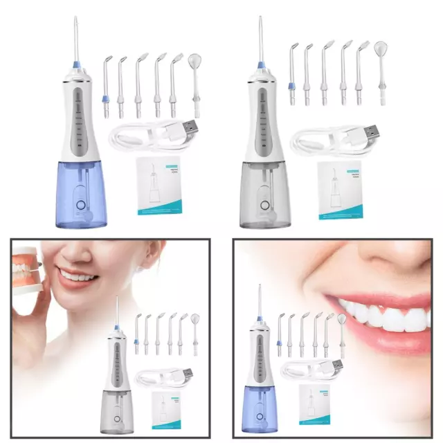 2 Electric Washing Tooth Machine Cordless Rechargeable Oral Irrigator