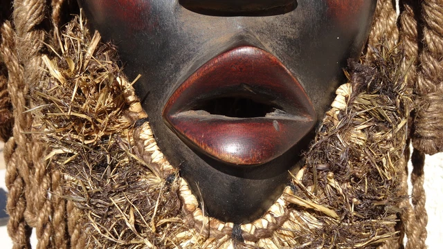 Mask DAN DEANGLE 28 cm Ivory Coast African Art 8