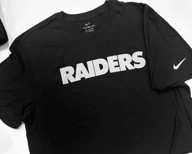 Las Vegas Raiders NFL Authentic Nike Apparel  “The Nike Tee” Shirt (XL)