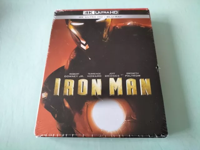 Iron Man - 4K + Blu-ray Steelbook - John Favreau