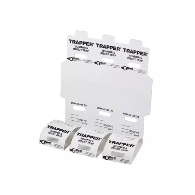30 Trapper Monitor Insect Traps for Insects Silverfish Scorpions Spiders Earwigs