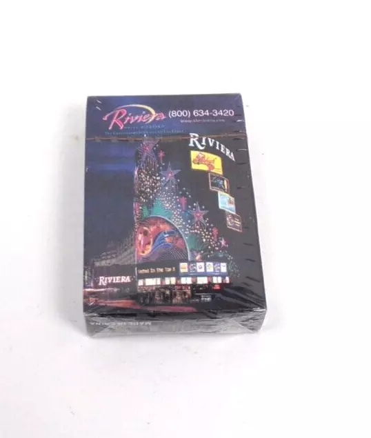 Vintage Riviera Hotel & Casino Las Vegas Deck of Playing Cards Sealed New