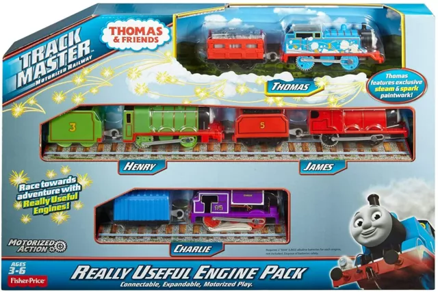 Thomas & Friends Motorised Trackmaster Trains Engines Rare Collection New In Box