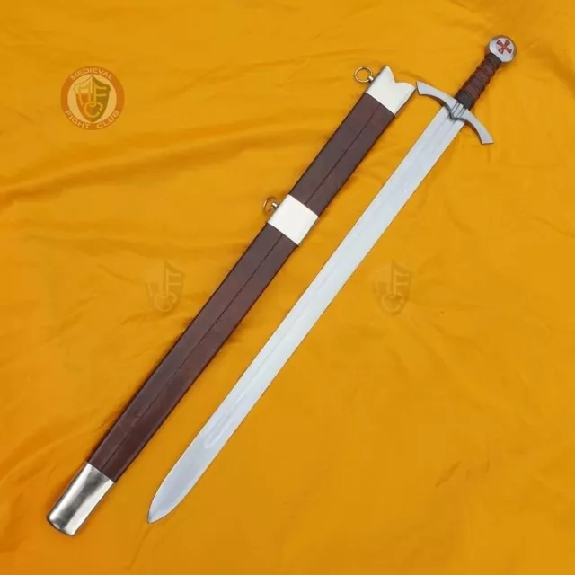 Templar Crusader Arming Sword Brown