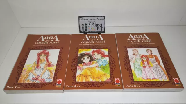 Anna Dai Capelli Rossi Serie Completa 1-2-3 Planet Manga - In Condizioni Ottime