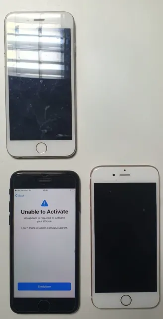 Job Menge 3 gemischte iPhone Ersatzteile und Reparaturen