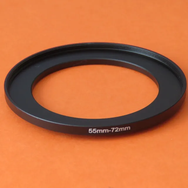 Step Up 55mm to 72mm Step-Up Ring Camera Lens Filter Adapter Ring 55mm-72mm
