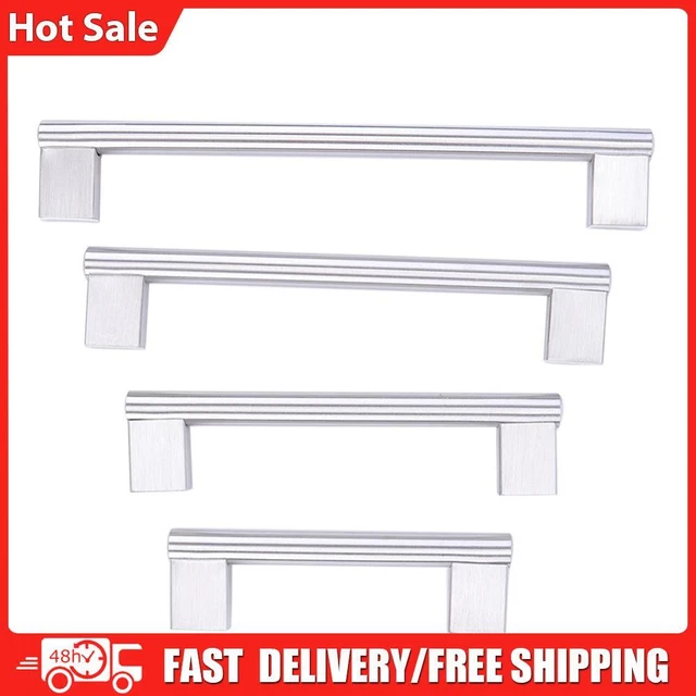 12/14mm Furniture Handle Stainless Steel Door Knob Pull for Barthroom Bedroom