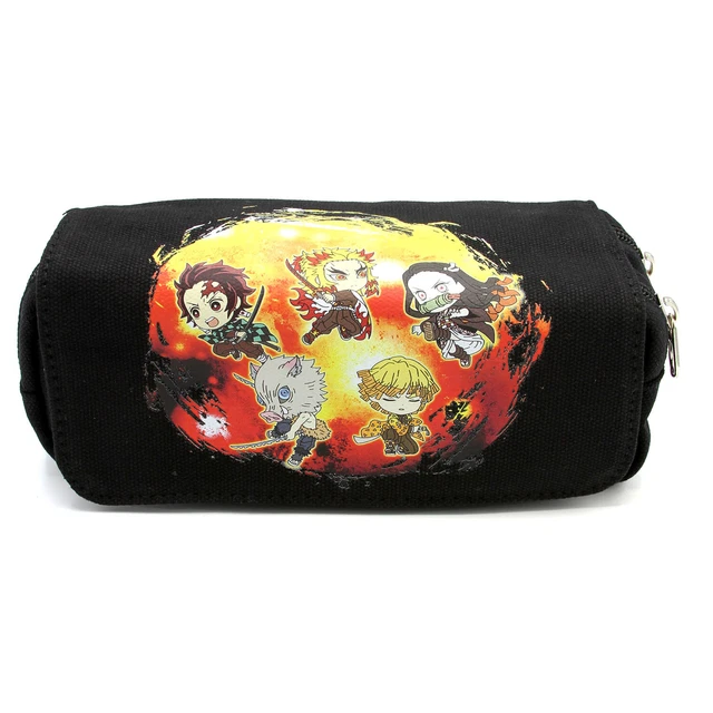 Chibi Mugen Zug Demon Slayer Federmäppchen (Anime Reisetasche Kupplung Etui )