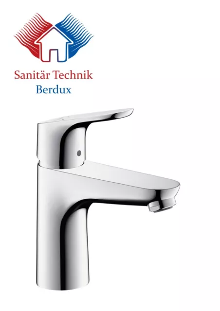 Hansgrohe Focus mezclador de lavabo monomando 100 sin juego de drenaje 31517000 NUEVO
