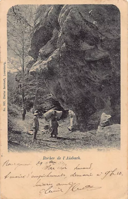 Luxembourg - Petite Suisse Luxembourgeoise - Rocher de l'Aisbach - Ed. Charles B