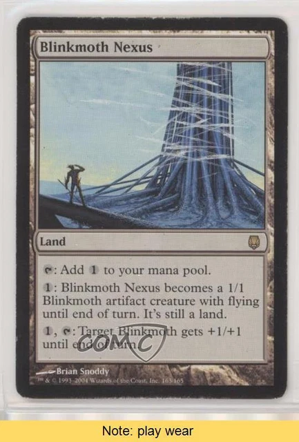 2004 Magic: The Gathering - Darksteel Blinkmoth Nexus #163 READ n0n