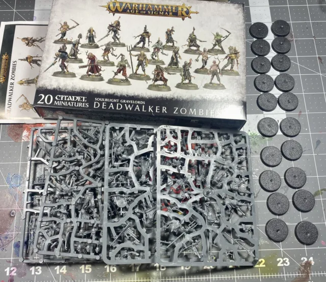 NEW on sprue Games Workshop Soulblight Zombies Box