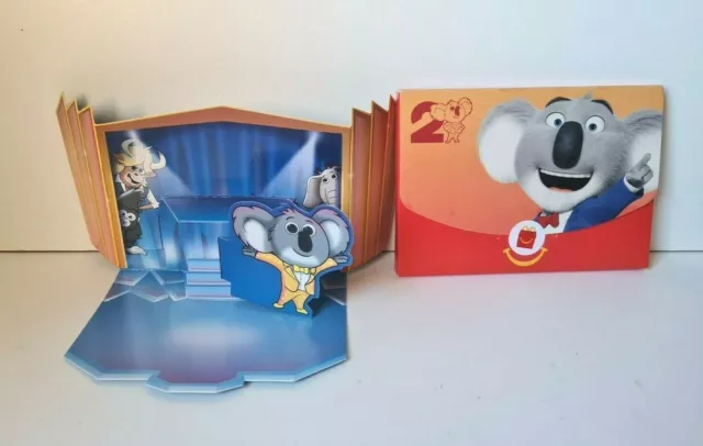 Mcdonald's Happy Meal Sing 2 Sempre Più Forte Buster Moon's Stage Spectacular