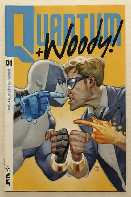 Quantum & Woody #01 December 2017 Cover A 1st Printing Valiant Comic Book