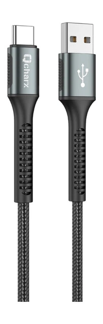 Telaphon CÂBLE TRESSÉ DE charge et de données avec connecteurs en aluminium pour ...