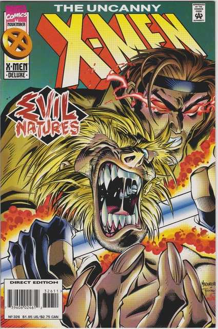 Uncanny X-Men #326, Vol.1, Marvel Comics, High Grade