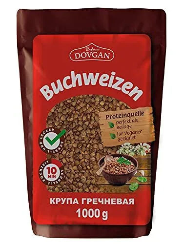 7,40 €/kg Dovgan grano saraceno in sacchetto da cucina, (5 x 400 g) cucina cibo vegano