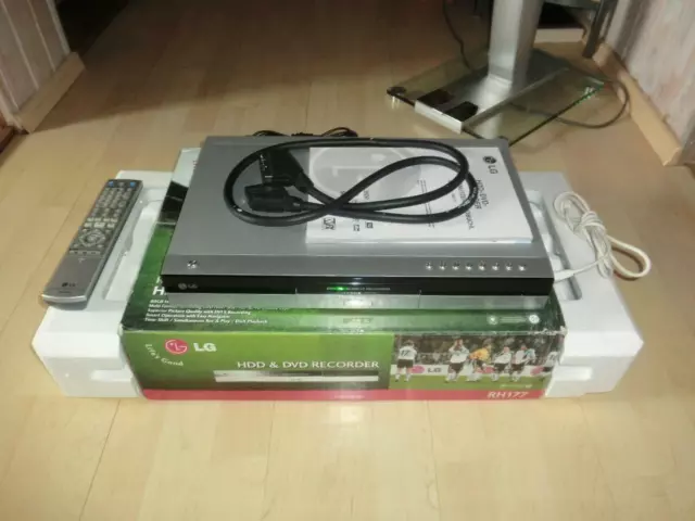 LG RH177 DVD-Recorder / 80GB HDD, in OVP, Laufwerk DEFEKT, Festplatte ok