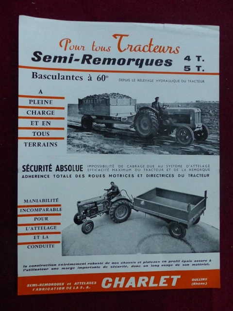 Dossier Catalogue Remorques Vanhoole – 1/43 Camions D'Autrefois, Comme Neuf