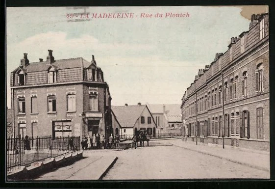 CPA La Madeleine, Rue du Plouich