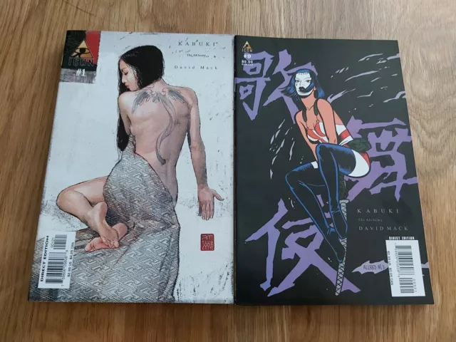 Kabuki The Alchemy #1 to #9 Complete Series + Variants. Icon Comics. David Mack.