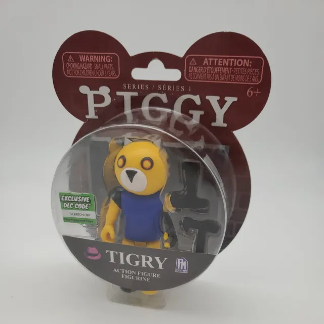 PIGGY Action Figure Series 1 - PIGGY, Tigry, Clown, Fox
