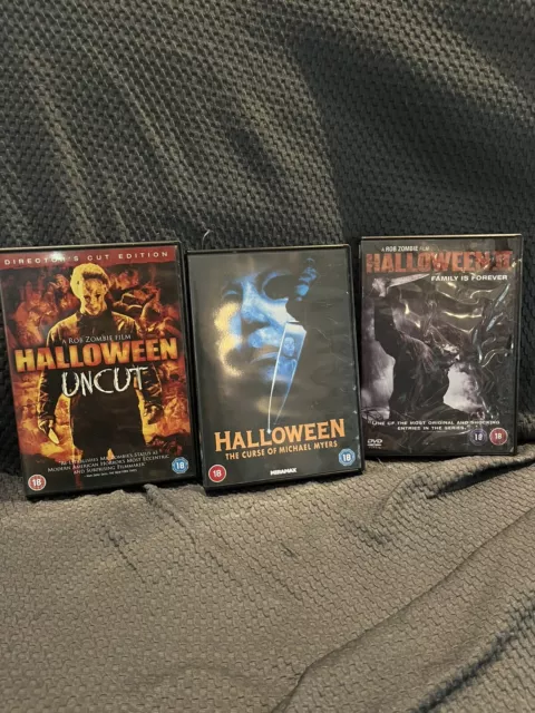 RARE !!! DVD HALLOWEEN [ Remake 2007 Et  2009 De Rob Zombie  + Halloween 6 1995