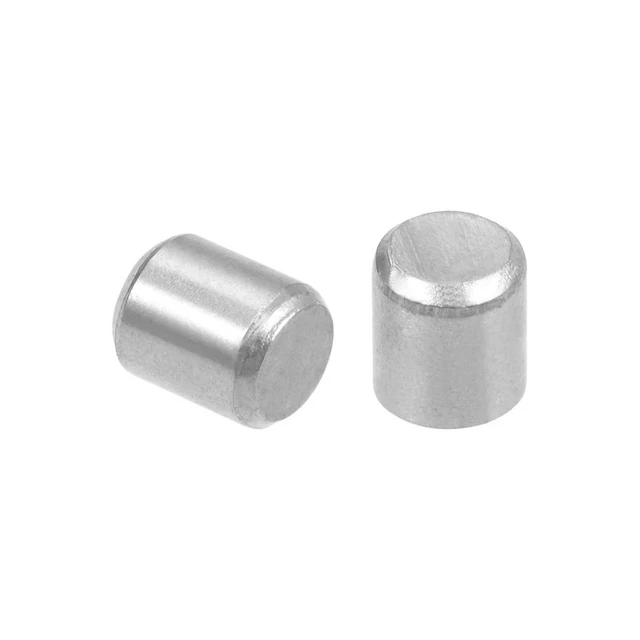 50 Pcs Silver Dowel Pins 304 Stainless Steel Shelf Pegs  Indoor and Outdoor Use