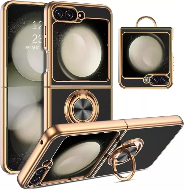 For Samsung Galaxy Z Flip 5 Case Military Grade Shockproof Kickstand Cover