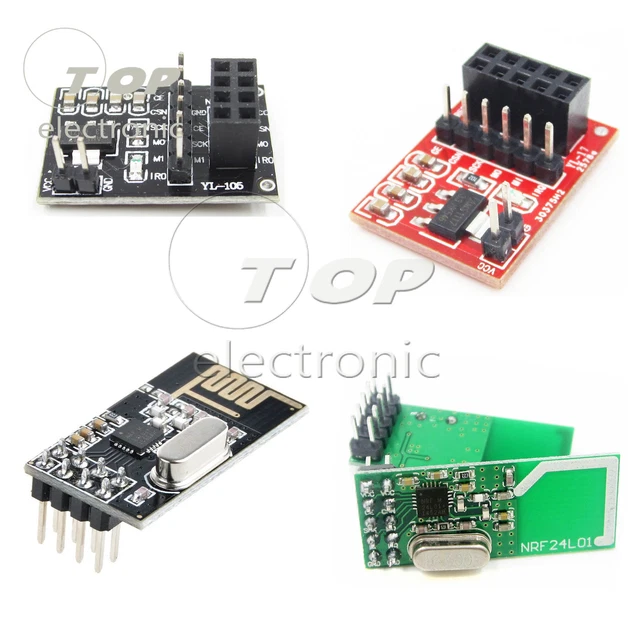 ARDUINO NRF24L01+ 2.4GHZ Wireless RF Transceiver Adapter Module Board ...
