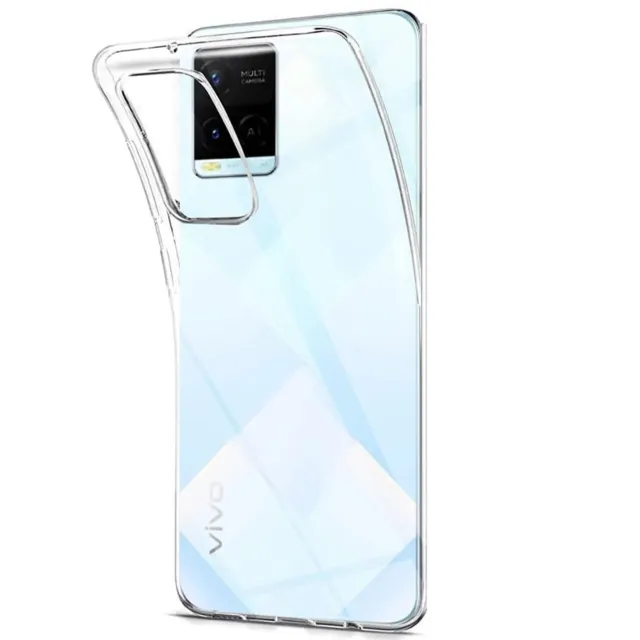 For VIVO Y21T SHOCKPROOF TPU CLEAR CASE SOFT SILICONE GEL BACK ULTRA SLIM COVER