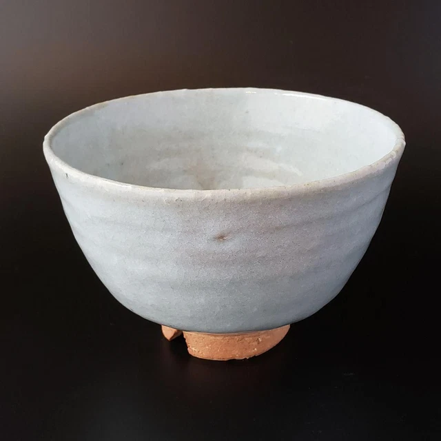 Hagi Ware High Ground Bowl Taiga Yoshiga Common Box Tea Utensils Chawan Pottery